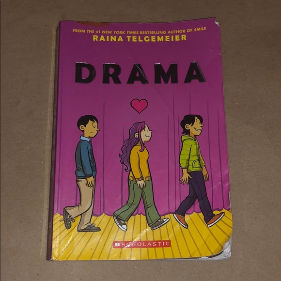 Book Accents Drama By Raina Telgemeier Poshmark